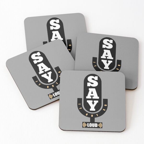 Item preview, Say It Out So Loud designed and sold by Curator Nation.
