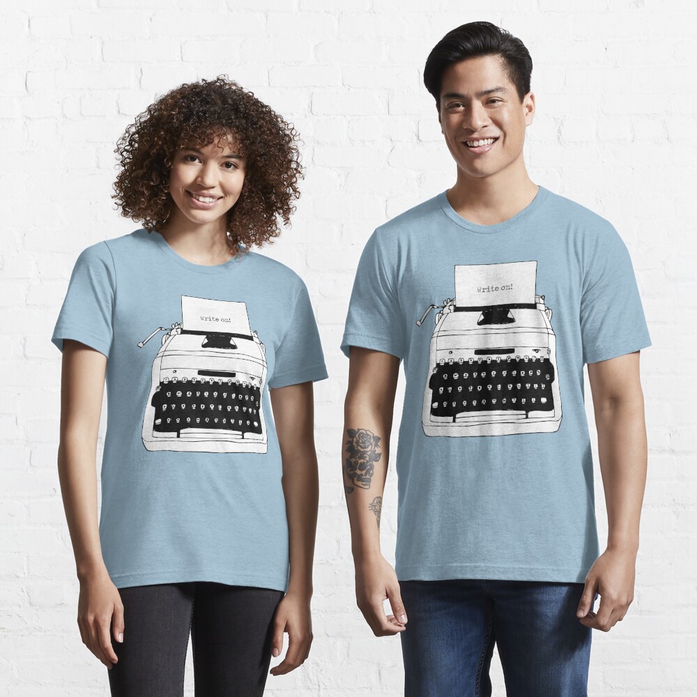 Write On Typewriter Kids T-Shirt for Sale by Karl Whitney