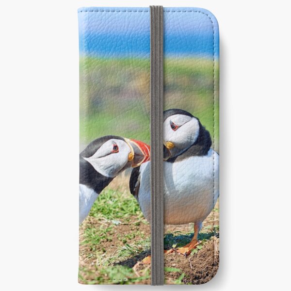 Puffin Love iPhone Wallet