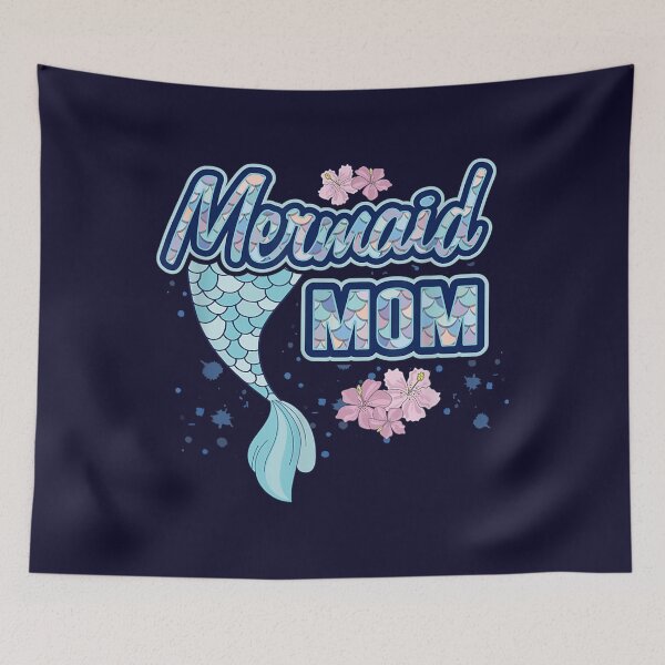 Item preview, Mermaid Mom Squad Matching Birthday Party Mermom Gift designed and sold by RiuamoHyksil.