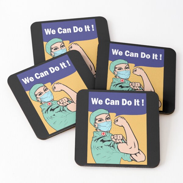 Item preview, We Can Do It Nurse Against Coronavirus designed and sold by BufFord71.