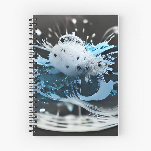 Item preview, AQUEOUS ART - BLUE, WHITE designed and sold by AqueousAI.