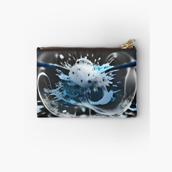 Item preview, AQUEOUS ART - BLUE, WHITE designed and sold by AqueousAI.