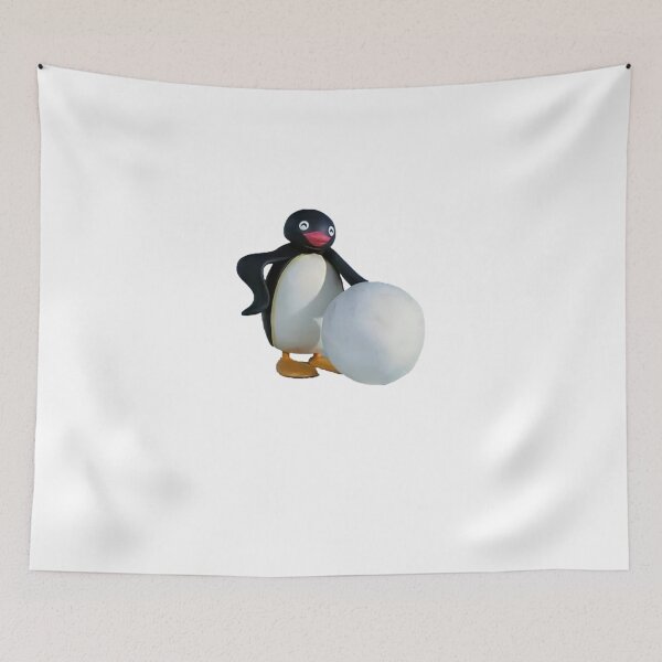 Item preview, Angry Pingu Snowball penguin Cute  designed and sold by DoorMatisyn.