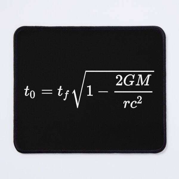 Item preview, gravitational time dilation of general relativity dark version designed and sold by NoetherSym.