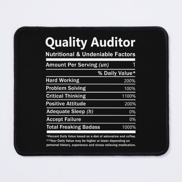 Item preview, Quality Auditor T Shirt - Nutritional And Undeniable Factors Gift Item Tee designed and sold by miraschroe.