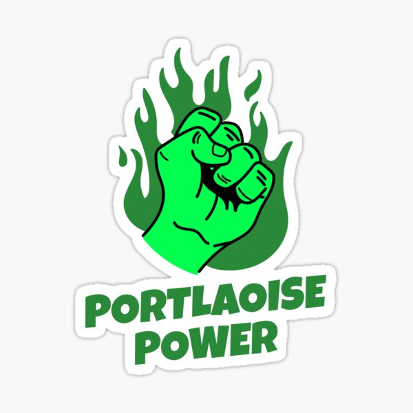 Portlaoise Power Sticker By Paulireland2022 Redbubble