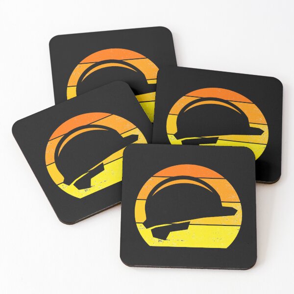 Item preview, cool retro sunset hardhat, vintage hard hat, engineer gift   designed and sold by HardhatDesign.