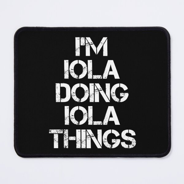 Item preview, Iola Name T Shirt - Doing Iola Things Name Gift Item Tee designed and sold by braedowen3.