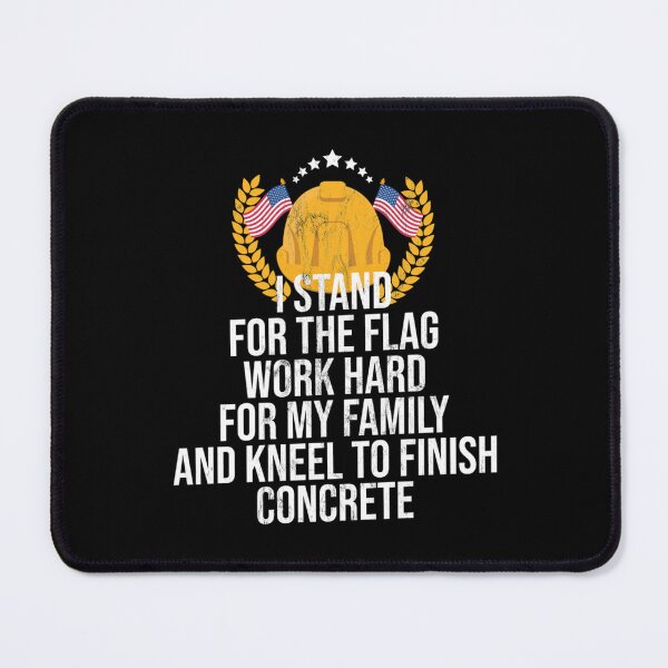 Item preview, Concrete Flag Concreter Construction Worker   designed and sold by HardhatDesign.