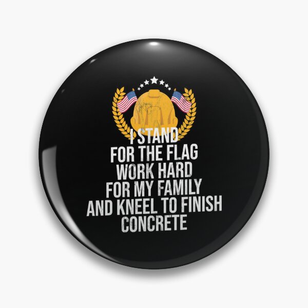 Item preview, Concrete Flag Concreter Construction Worker   designed and sold by HardhatDesign.
