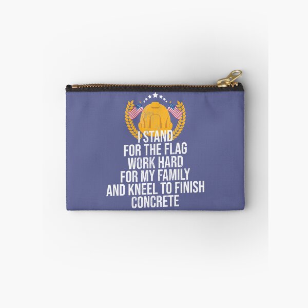 Item preview, Concrete Flag Concreter Construction Worker   designed and sold by HardhatDesign.