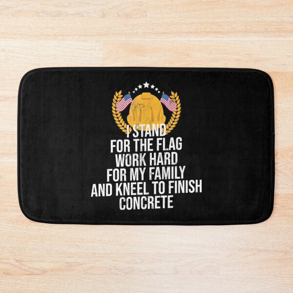 Item preview, Concrete Flag Concreter Construction Worker   designed and sold by HardhatDesign.
