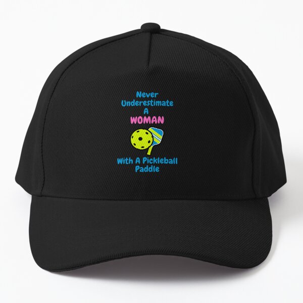 Item preview, Never Underestimate A Woman With A Pickleball Paddle - Funny Pickleball designed and sold by Print Opia⭐⭐⭐⭐⭐.