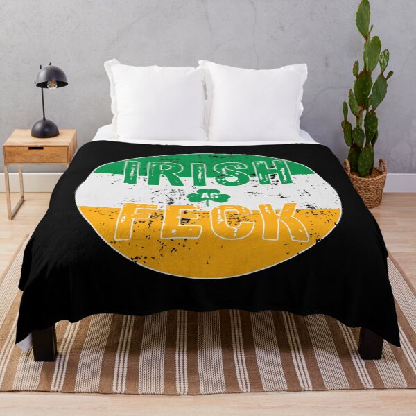Item preview, Irish As Feck T-Shirt Saint Patrick Day Gift Costumed, Irish As Feck St Patrick's Day Gift Shirt designed and sold by Rachiirt.