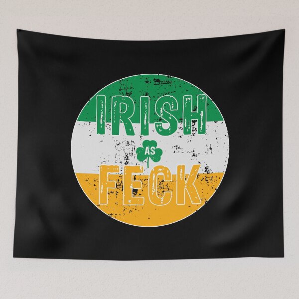 Item preview, Irish As Feck T-Shirt Saint Patrick Day Gift Costumed, Irish As Feck St Patrick's Day Gift Shirt designed and sold by Rachiirt.