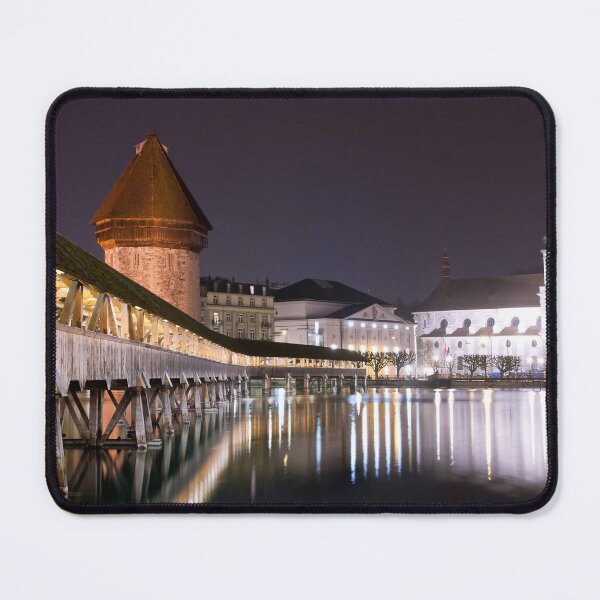 Item preview, Chapel Bridge Lucerne Switzerland designed and sold by RegaloRepublic.