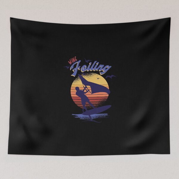 Item preview, Wing Foiling Surfing Surfer Gift Classic T-Shirt designed and sold by batesyadi3.