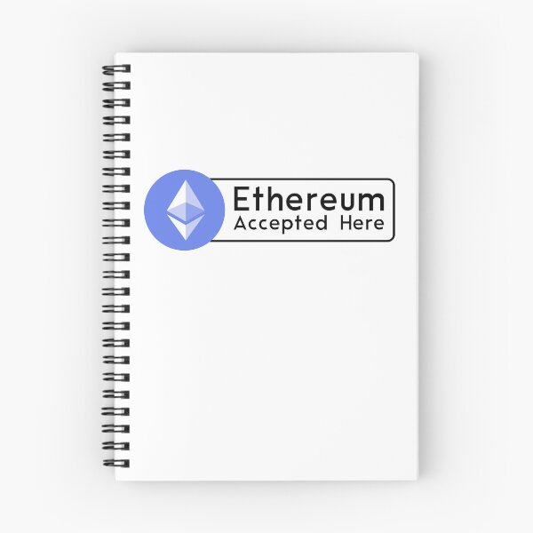 Item preview, ETHEREUM ACCEPTED HERE designed and sold by Crypto Pirates.