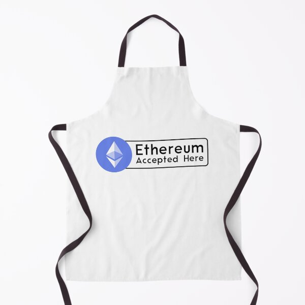 Item preview, ETHEREUM ACCEPTED HERE designed and sold by Crypto Pirates.
