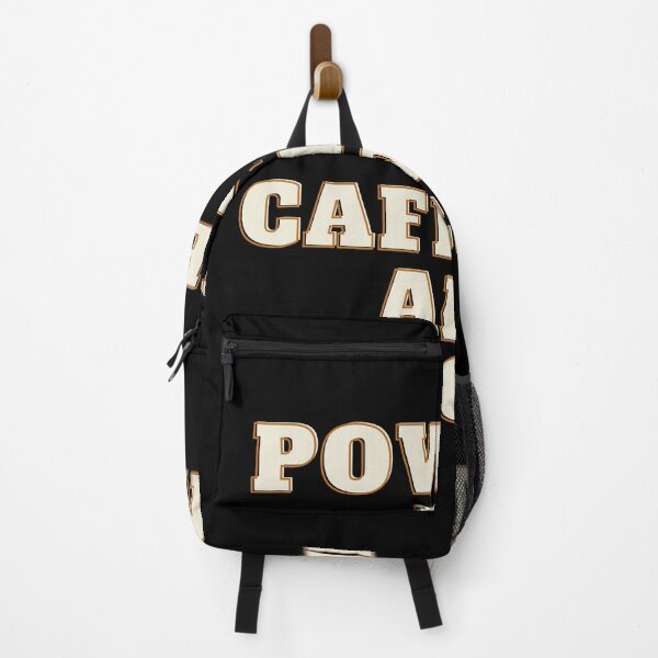 Item preview, Powered by Caffeine and Sarcasm designed and sold by Yakuzads.