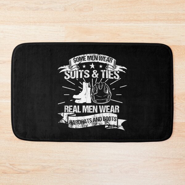 Item preview, Oilfield Worker Real Men Wear Hardhats   designed and sold by HardhatDesign.