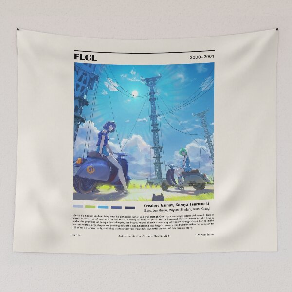 Item preview, Anime FLCL Poster designed and sold by DollyLindgren94.