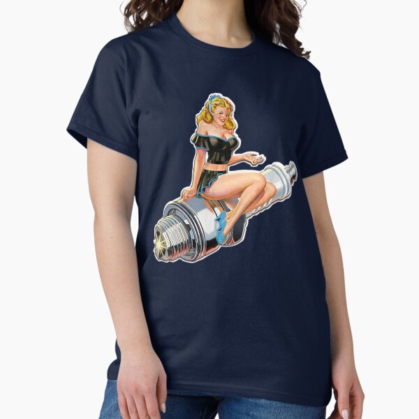 Artikel-Vorschau von Sexy Pin-Up-Girl, designt und verkauft von HardhatDesign.