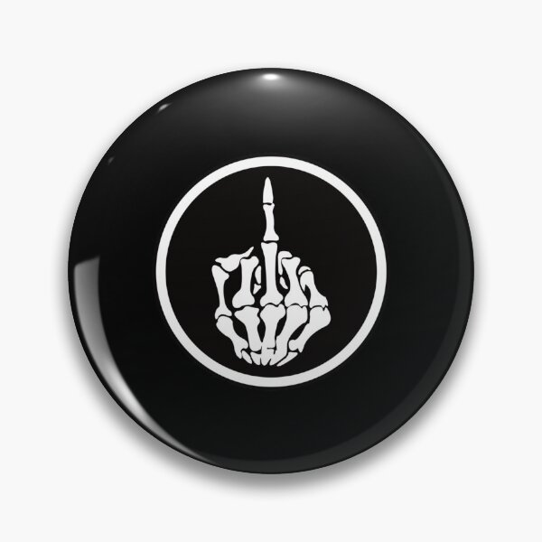 Item preview, Skeleton finger , Funny hard hat    designed and sold by HardhatDesign.
