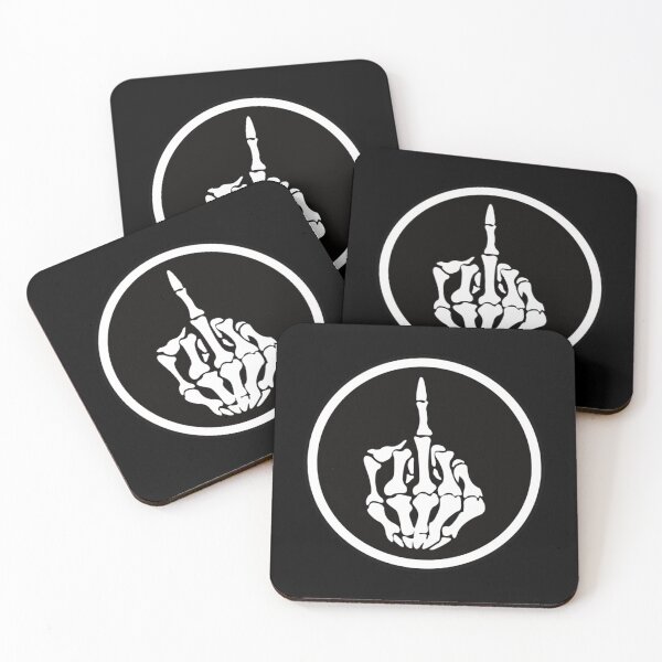 Item preview, Skeleton finger , Funny hard hat    designed and sold by HardhatDesign.