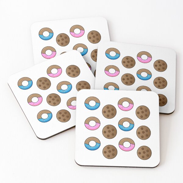 Item preview, Seamless template with cookies and donuts designed and sold by Colorfulandfun.