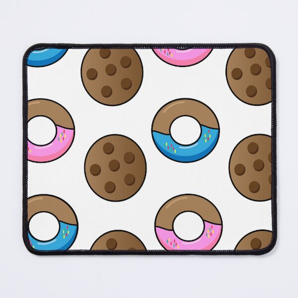 Item preview, Seamless template with cookies and donuts designed and sold by Colorfulandfun.