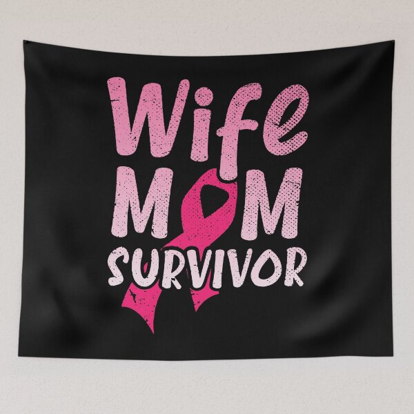 Item preview, Pink Ribbon Cancer Survivor  Breast Cancer Awareness designed and sold by NanoYell.