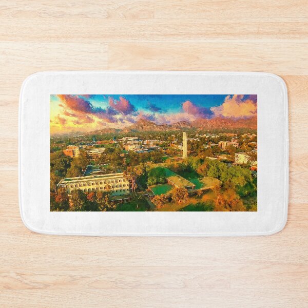 Item preview, University of California, Riverside, aerial of the campus - digital painting designed and sold by NickoPrints.