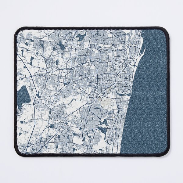 Item preview, Chennai City Map of India - Coastal designed and sold by deMAP.