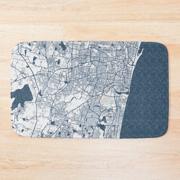 Item preview, Chennai City Map of India - Coastal designed and sold by deMAP.