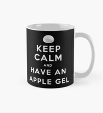 Keep Calm and Have an Apple Gel Tasse (Standard)
