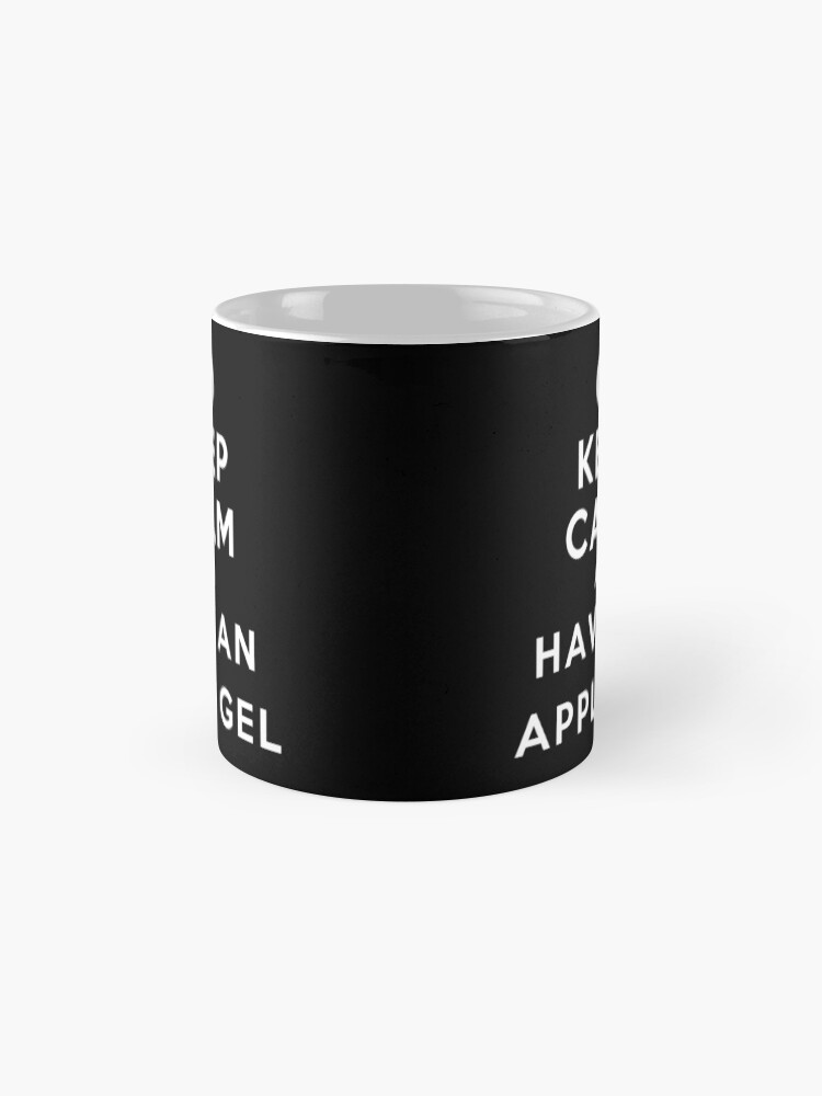 Alternate view of Keep Calm and Have an Apple Gel Mug