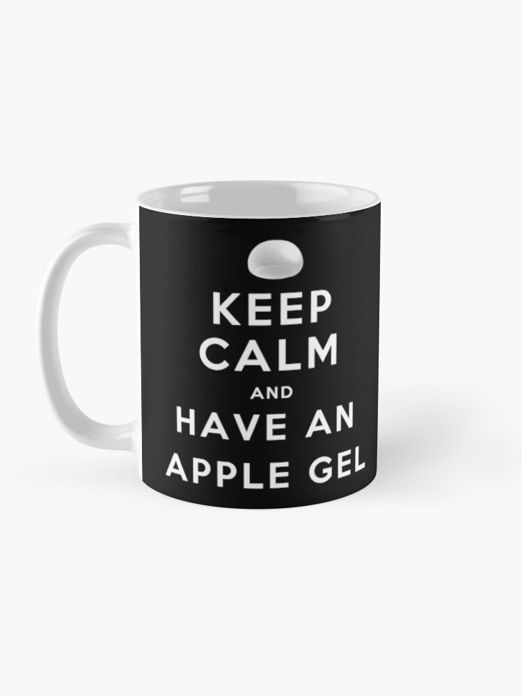 Alternate view of Keep Calm and Have an Apple Gel Mug