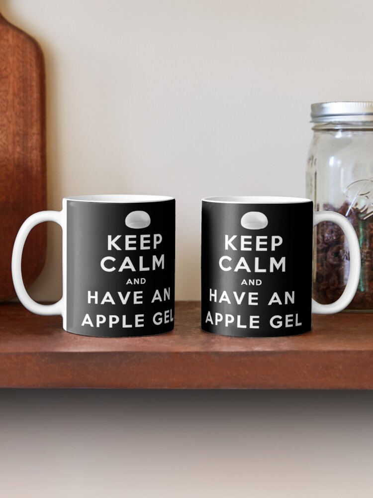 Alternate view of Keep Calm and Have an Apple Gel Mug