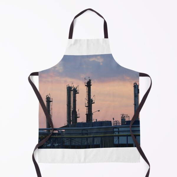 Item preview, refinery oil and petrochemical industry sunset sky designed and sold by goceris.