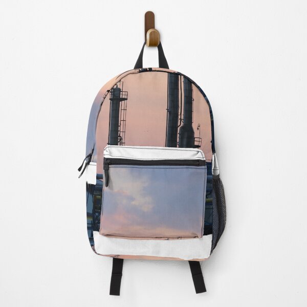 Item preview, refinery oil and petrochemical industry sunset sky designed and sold by goceris.