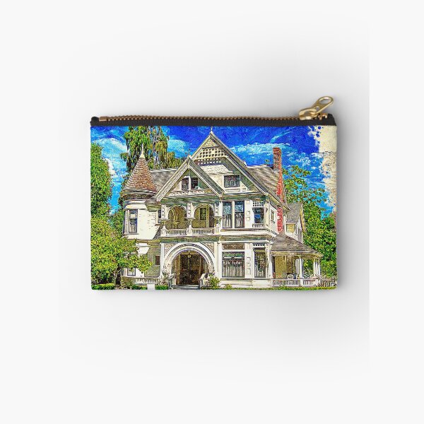 Item preview, Patterson House of the Ardenwood Historic Farm in Fremont, California - colored drawing designed and sold by NickoPrints.
