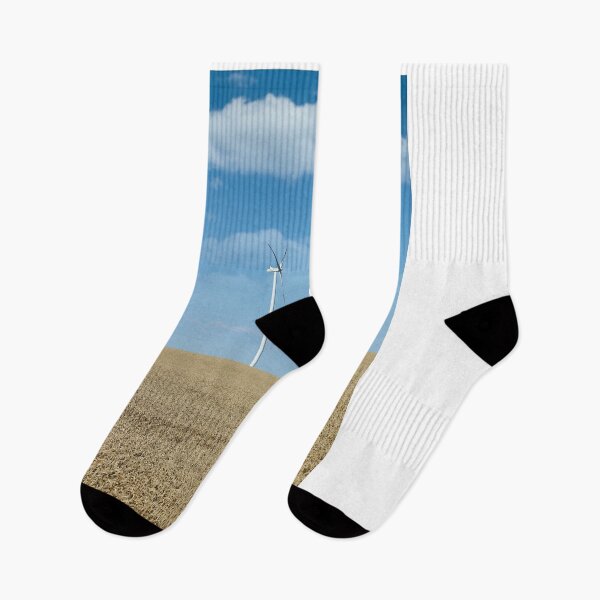 Item preview, wind turbine on wheat field in summer  designed and sold by goceris.