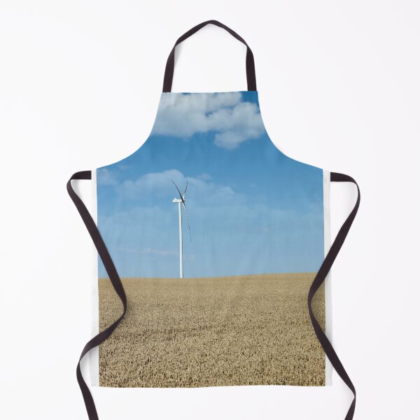 Item preview, wind turbine on wheat field in summer  designed and sold by goceris.