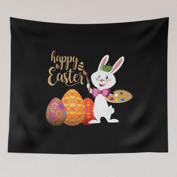 Item preview, Happy Easter Cute Bunny Eggs Painter Funny designed and sold by Georgiodaccache.