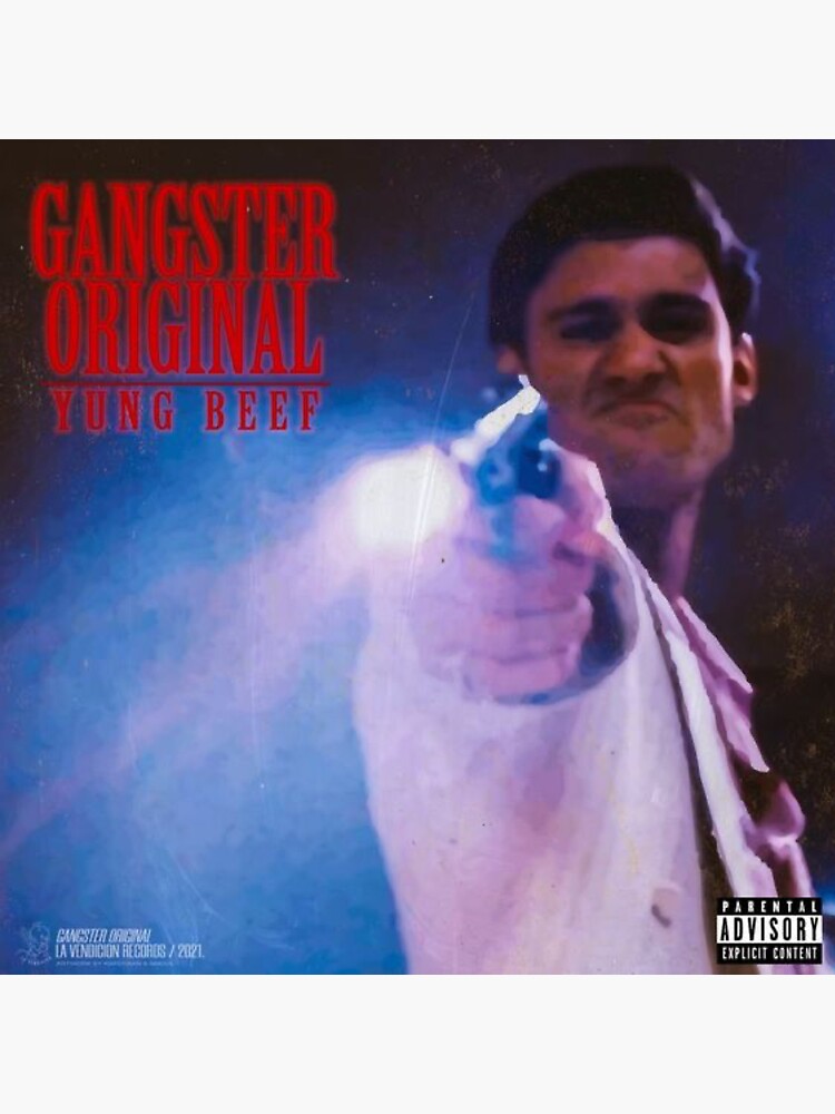 "Yung Beef Gangster Original" Sticker By Shinnyy | Redbubble