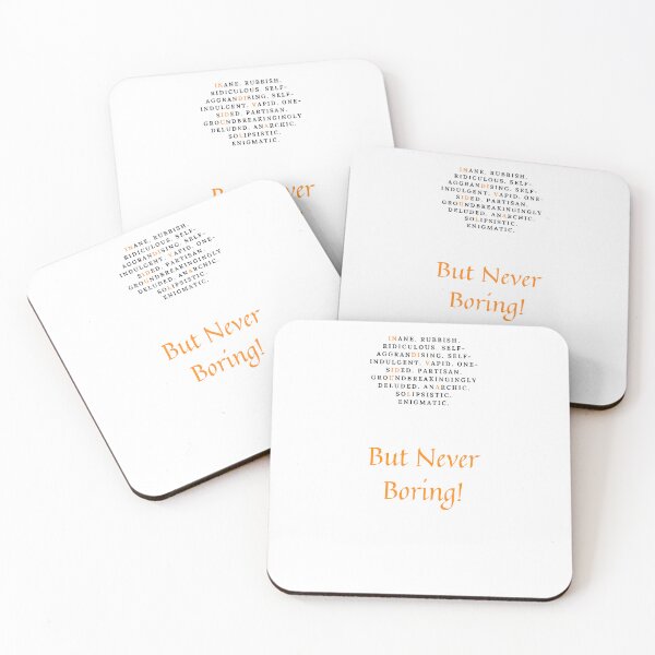 Item preview, But Never Boring (II) designed and sold by SingularDesign.