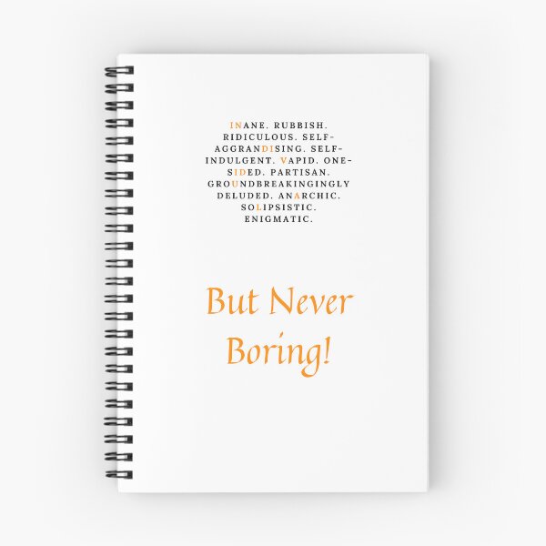 Item preview, But Never Boring (II) designed and sold by SingularDesign.
