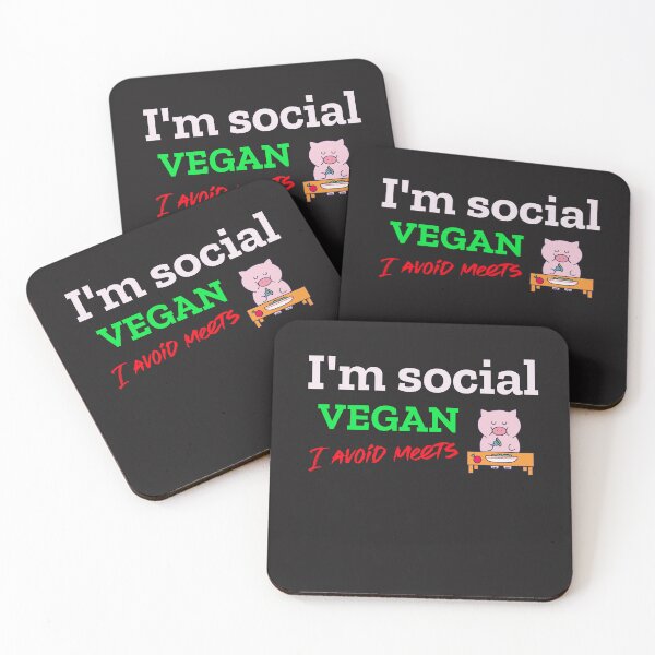 Item preview, I´m Social Vegan I avoid meets designed and sold by Ayurveda Fun Store.